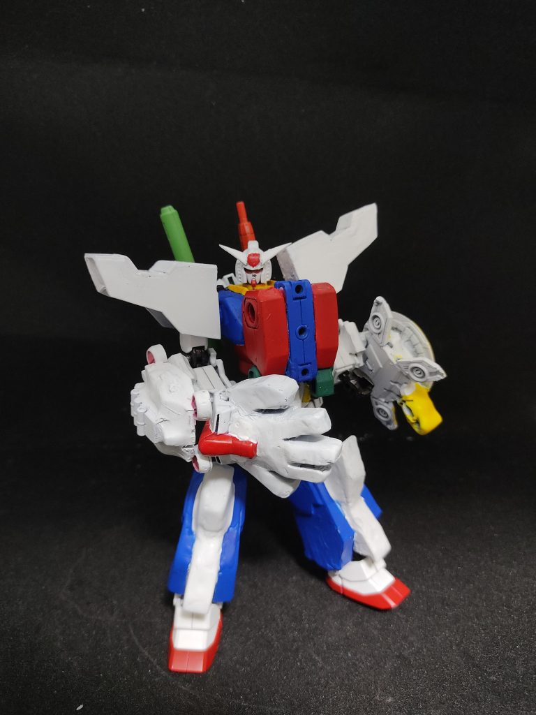 ガンダムテイオー等にも一部装備を装備可能。ガンダムテイオーにはゴッドグローブ。イメージはゴッドフィンガー。