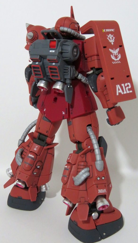 HG シャア専用高機動型ザクII–4枚目/制作者:らり~