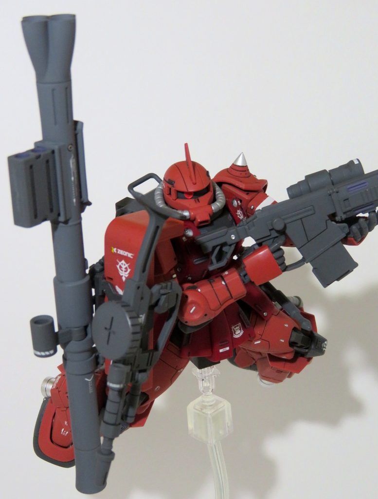 HG シャア専用高機動型ザクII–8枚目/制作者:らり~