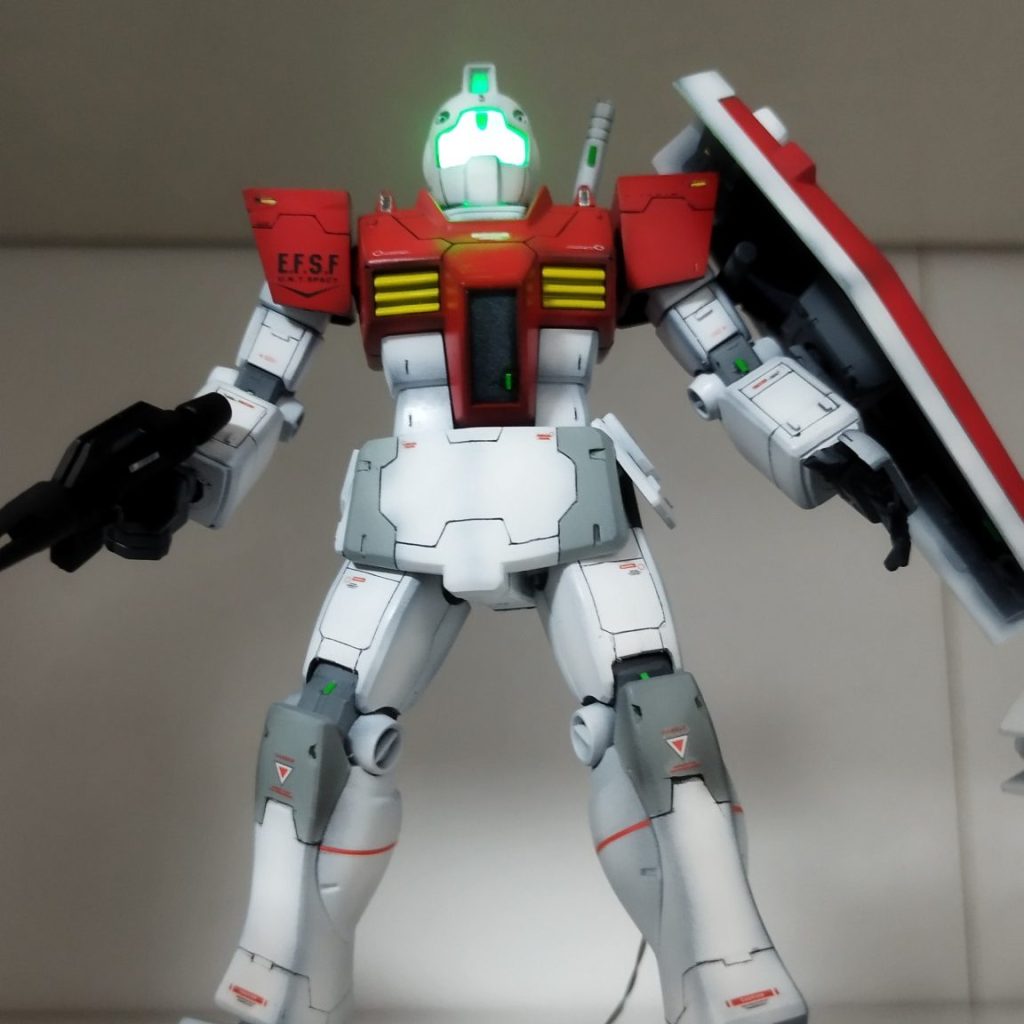 HGUC ジム｜@Falcon_Base0083さんのガンプラ作品｜GUNSTA
