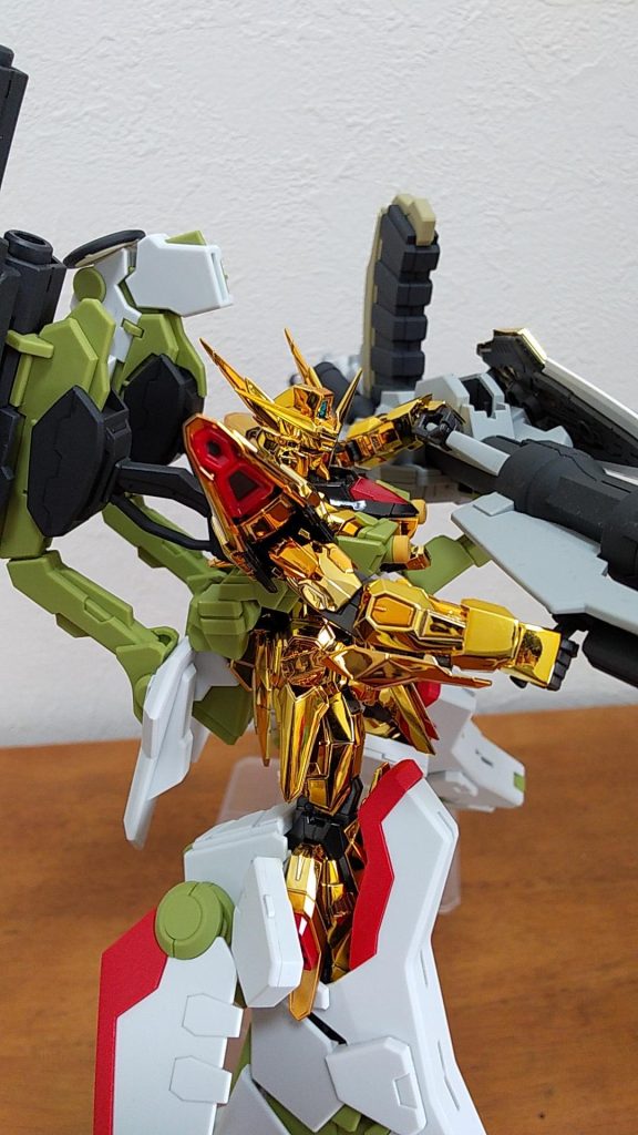 RGアカツキガンダム&HGゼウスシルエット–5枚目/制作者：stinger31