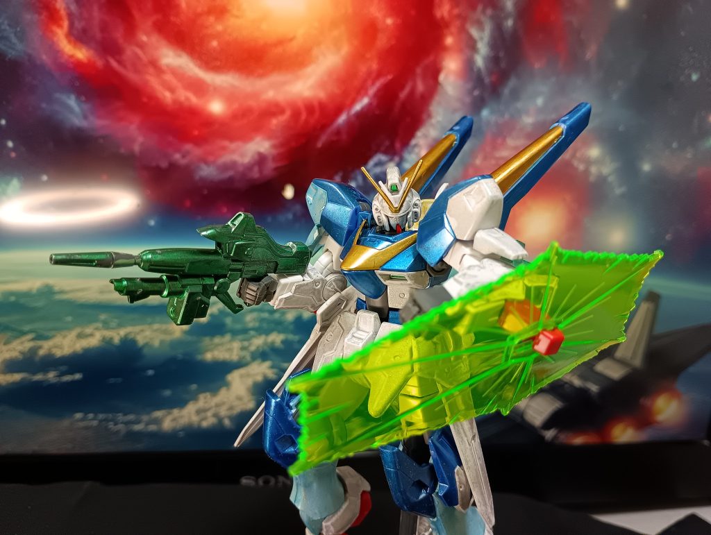 Vガンダムにファンネル付けるなら、ビームシールドファンネルが良いかなって妄想。