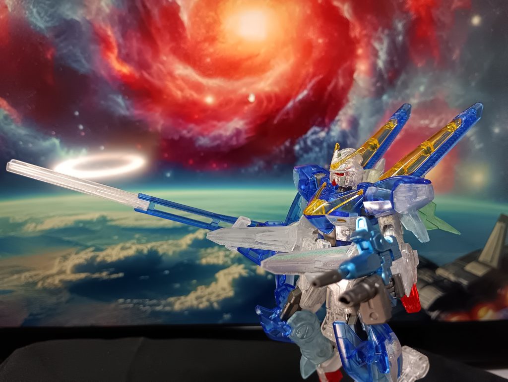 もちろん、メガ・ビーム・ライフルは大好きだ!メガ・ビーム・ライフル+ヴェスパー・・・・本当に夢の機体。