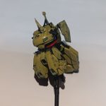 GW中には仕上げたいなぁと。スラスターの緑、もうちょっと緑らしい緑のほうがいいか[…]