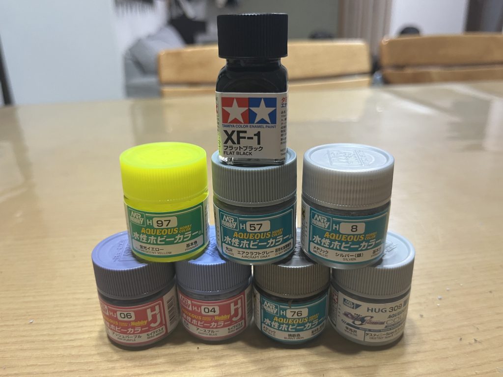 今回使用した塗料です