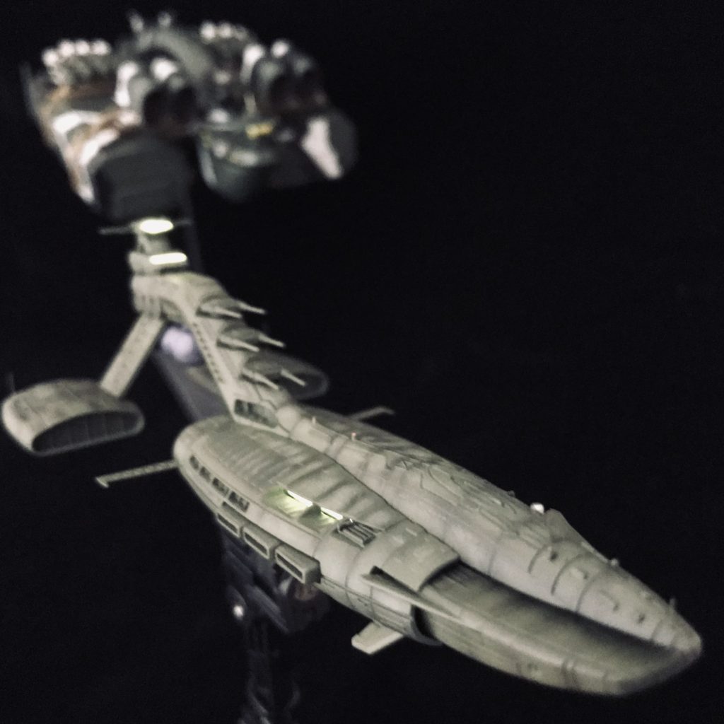 『此方 第91パトロール艦隊 ケンプテンヨーツンヘイム先導ノ任二ツク続行サレタシ』