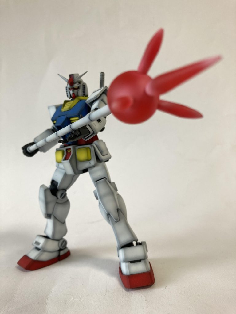 何故かいつも付属しないビームジャベリンを自作しました