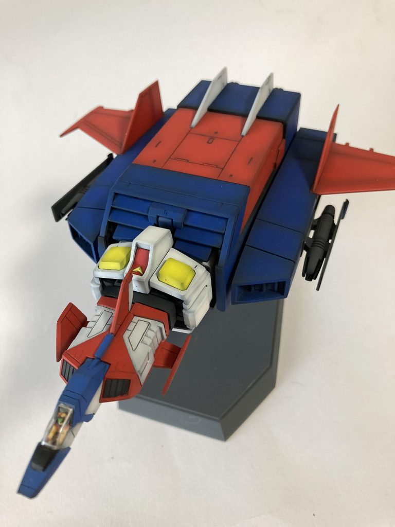 Gスカイガンダムの下半身を組み込んだ形態ですね。これは特筆することはありません