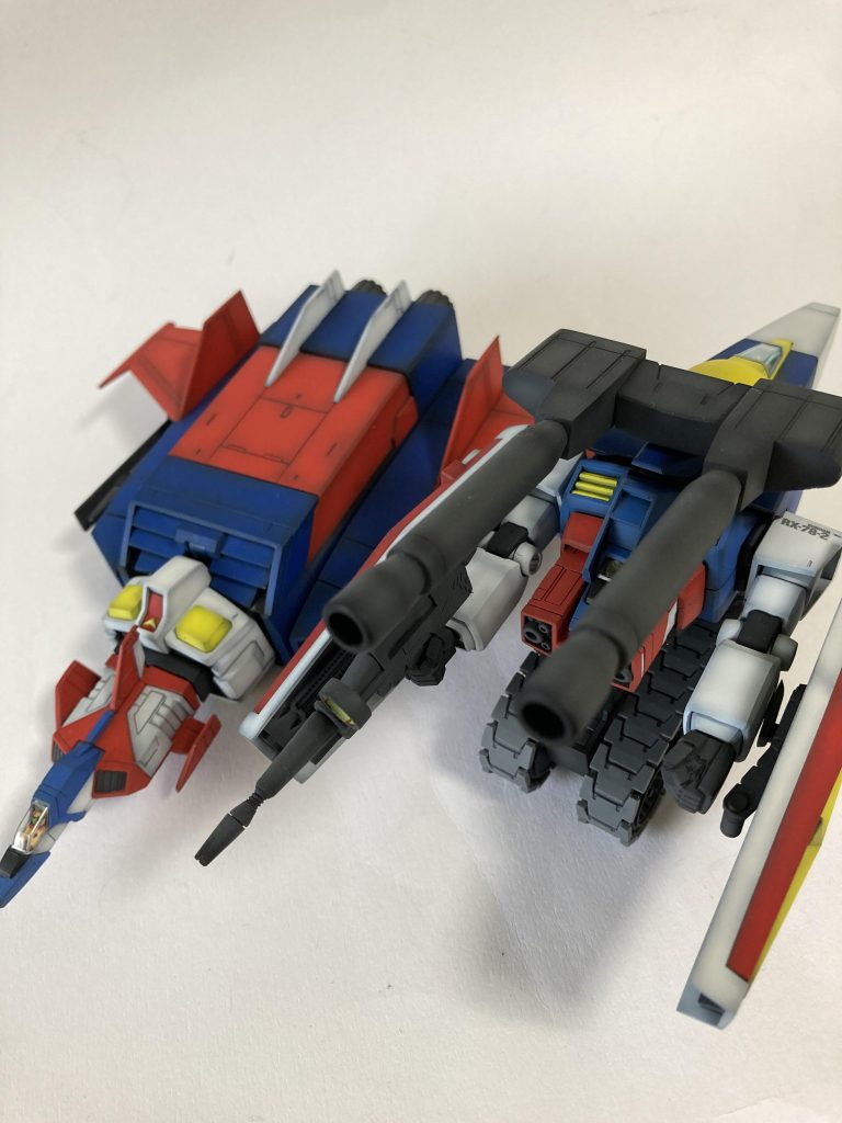 GスカイとGブルの2ショット