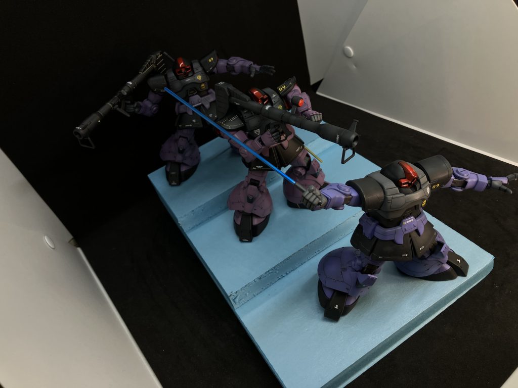 今回のドムは一番、最後列のドムです。(オルテガ機)