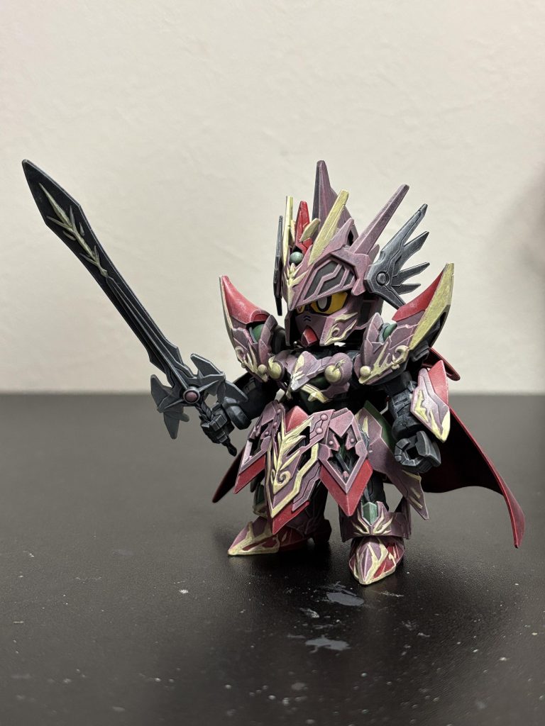 細かい塗り分け自体初挑戦でしたが、まーこれは難しい笑マスキングも無しで行ったので、技量と道具の大切さを痛感しました。修行が必要です、、、。