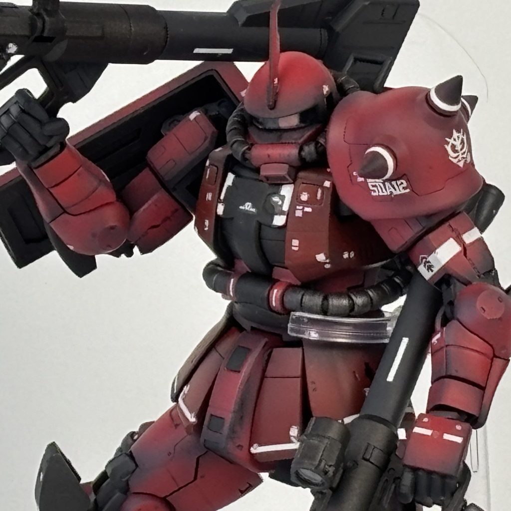 シャア専用カラー高機動型ザク｜クロニクルさんのガンプラ作品