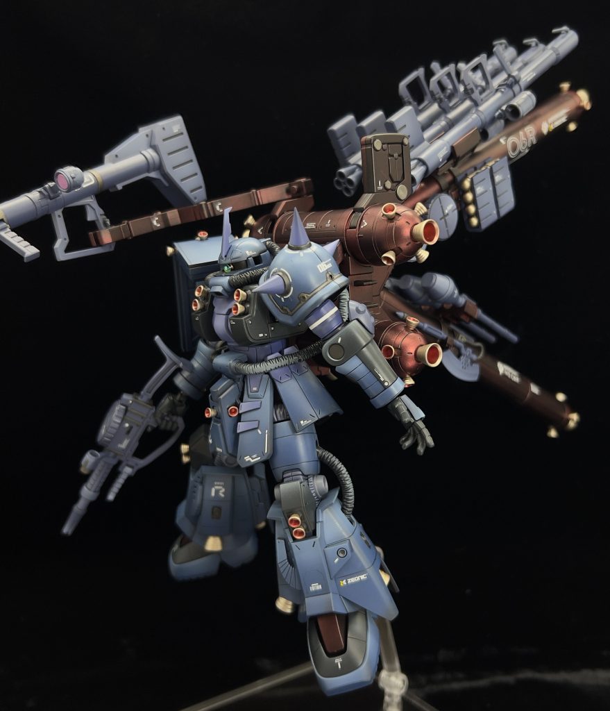 〇〇ザク🚨風塗装サイコザク–2枚目/制作者：らぴす