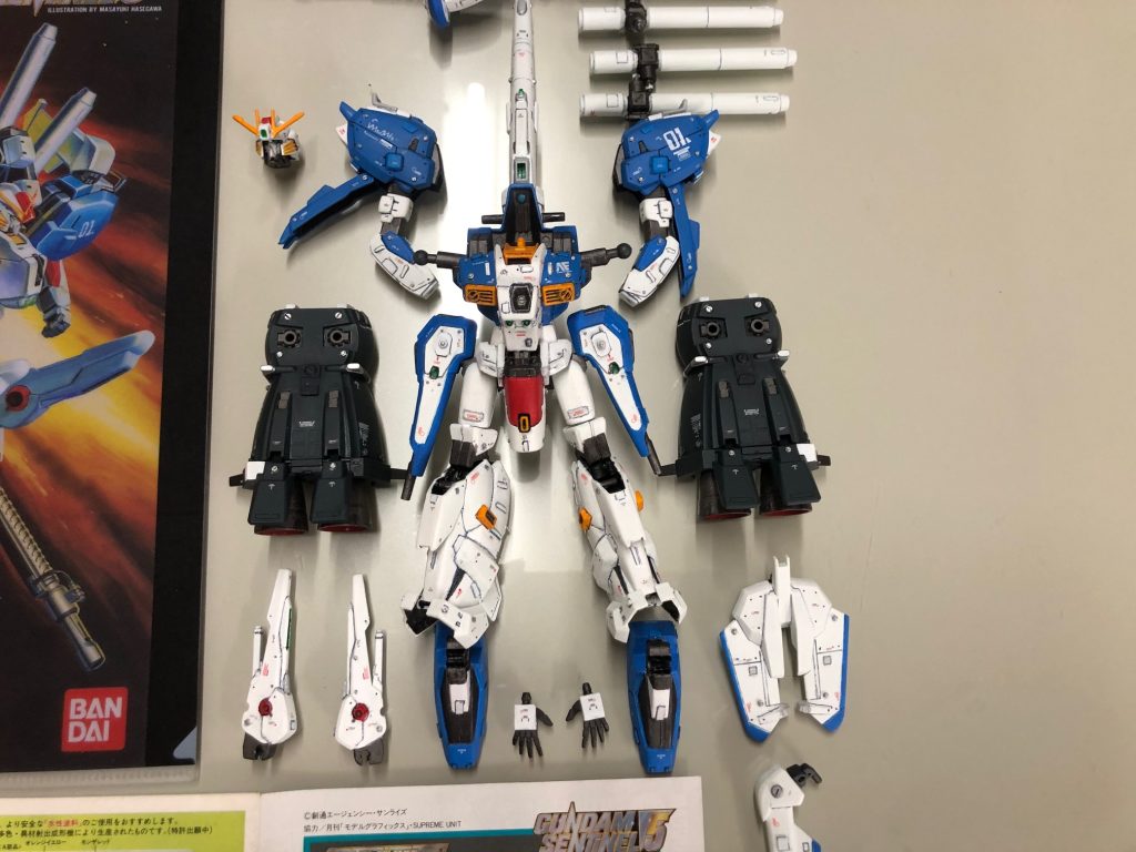 旧キット 1/144 Ex-Sガンダム ガンダムセンチネル–4枚目/制作者:takao_s