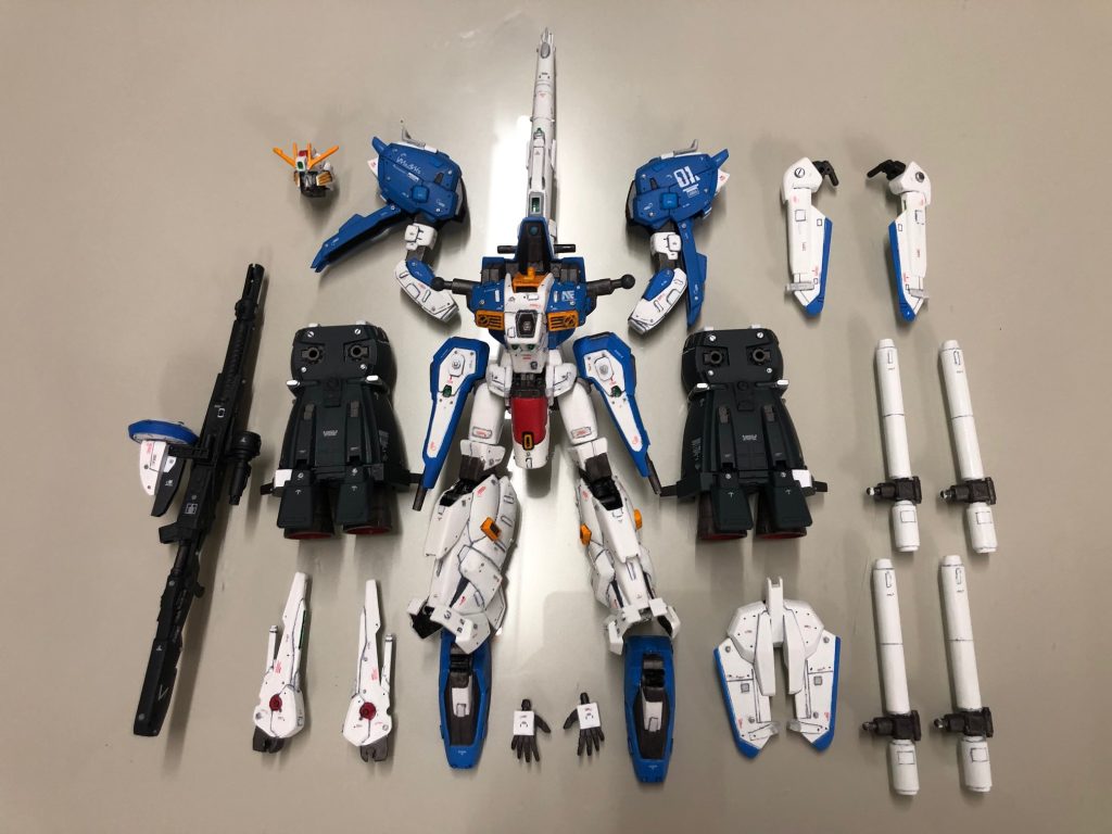 旧キット 1/144 Ex-Sガンダム ガンダムセンチネル–5枚目/制作者:takao_s