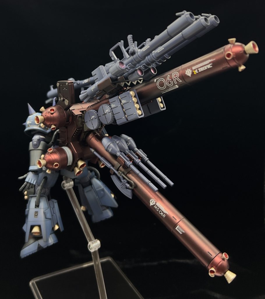 〇〇ザク🚨風塗装サイコザク–3枚目/制作者：らぴす