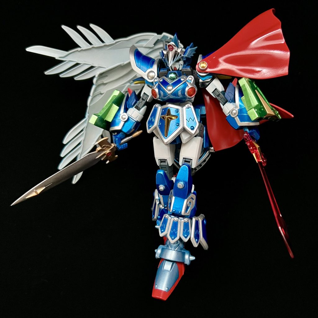 「SDガンダム ザ・ラストワールド」2話に出てきた神聖騎士のポーズに寄せて