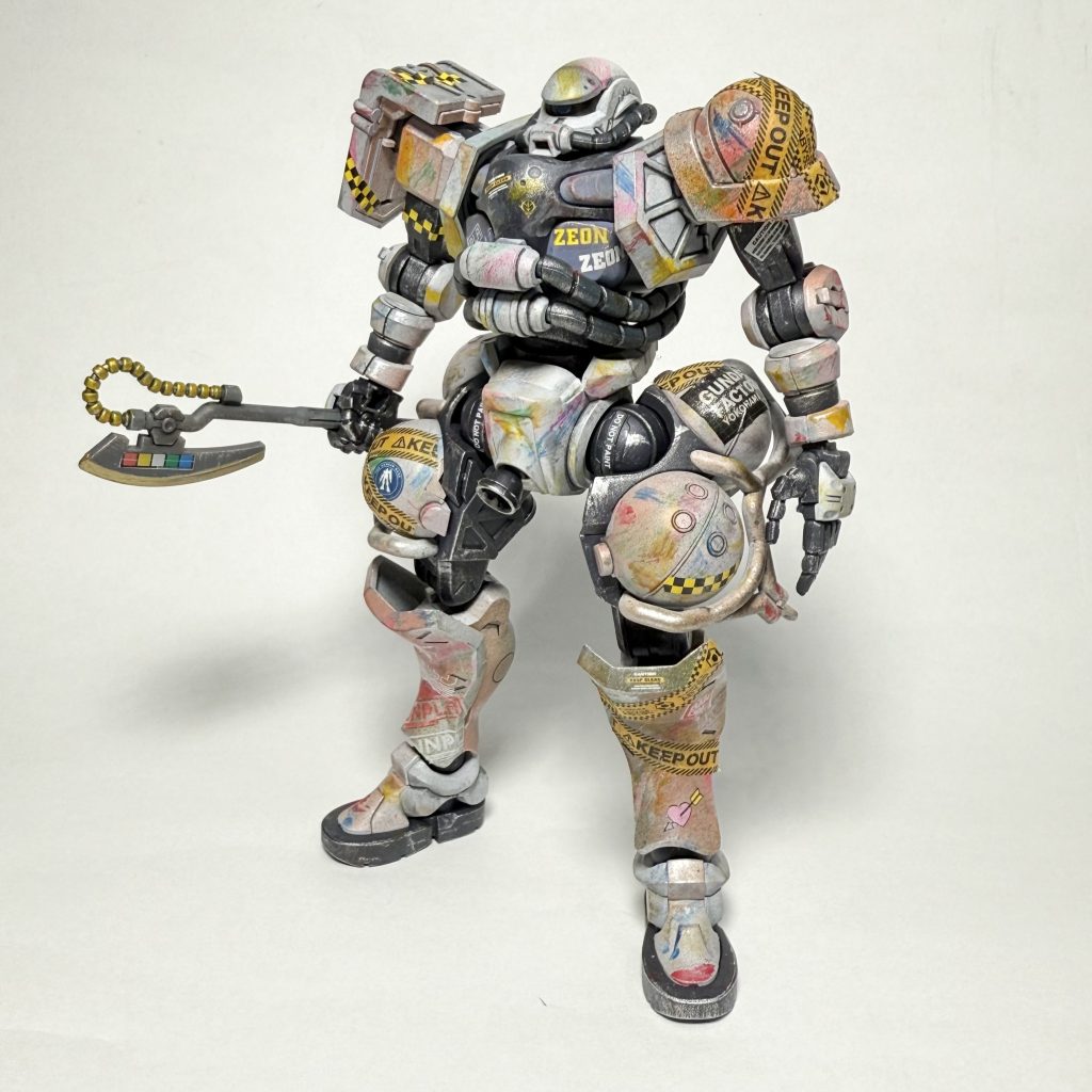 1/144 軍警ザク–2枚目/制作者：ますす