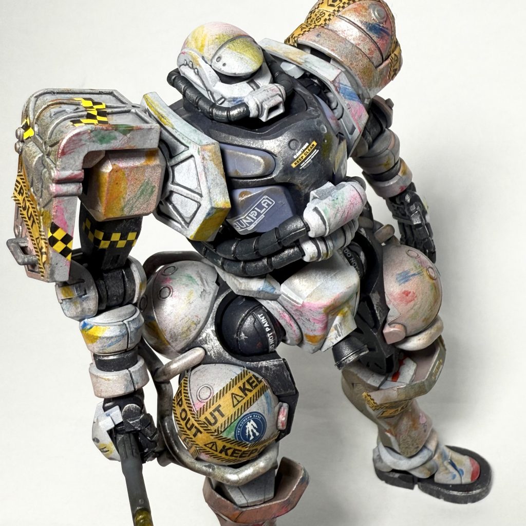 1/144 軍警ザク–4枚目/制作者：ますす