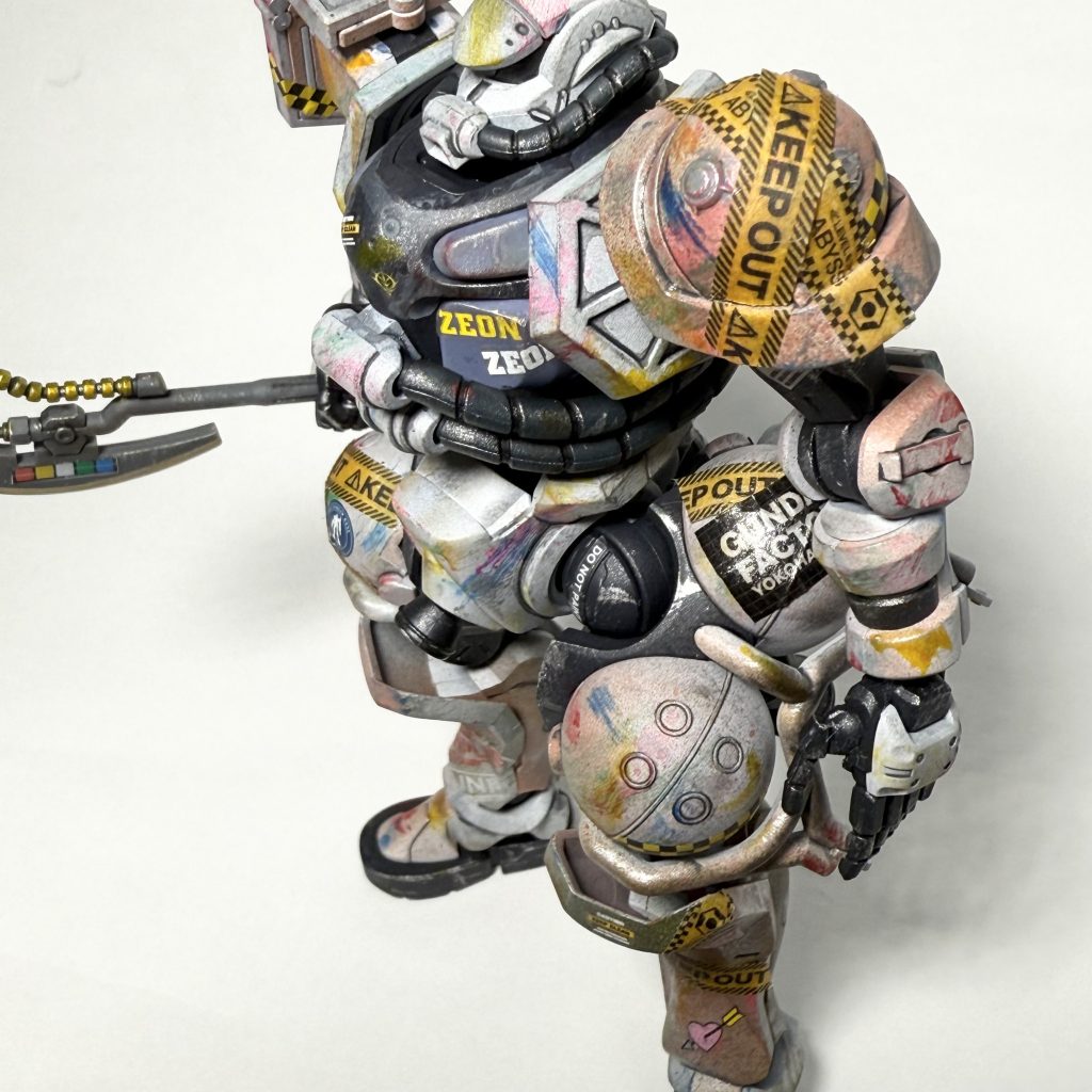 1/144 軍警ザク–5枚目/制作者：ますす