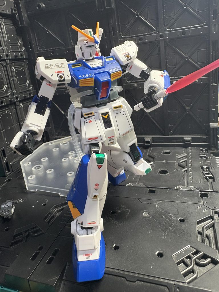 ポーズはムリです💦