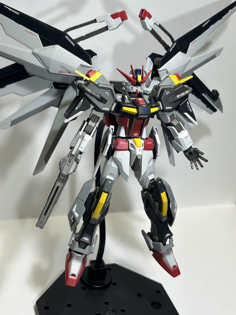 ハイマットモード。作成してから気付きましたが、、、シュベルトゲベールのせいで左右のバインダーが干渉して角度をつけないと開かなかった!笑