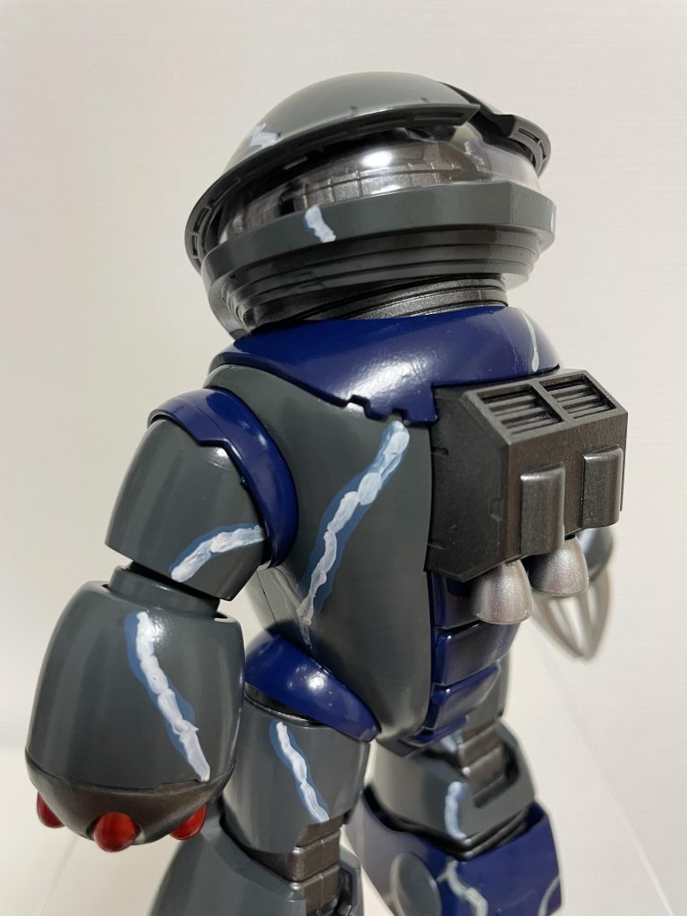 手書き感があり、これぞ筆塗りの醍醐味だなー。