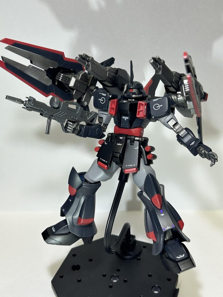 ポージング5フルバースト的な感じです。