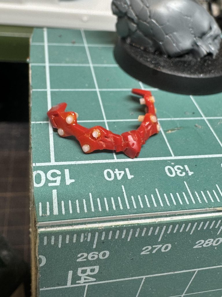 1ミリ丸棒に0.3真鍮