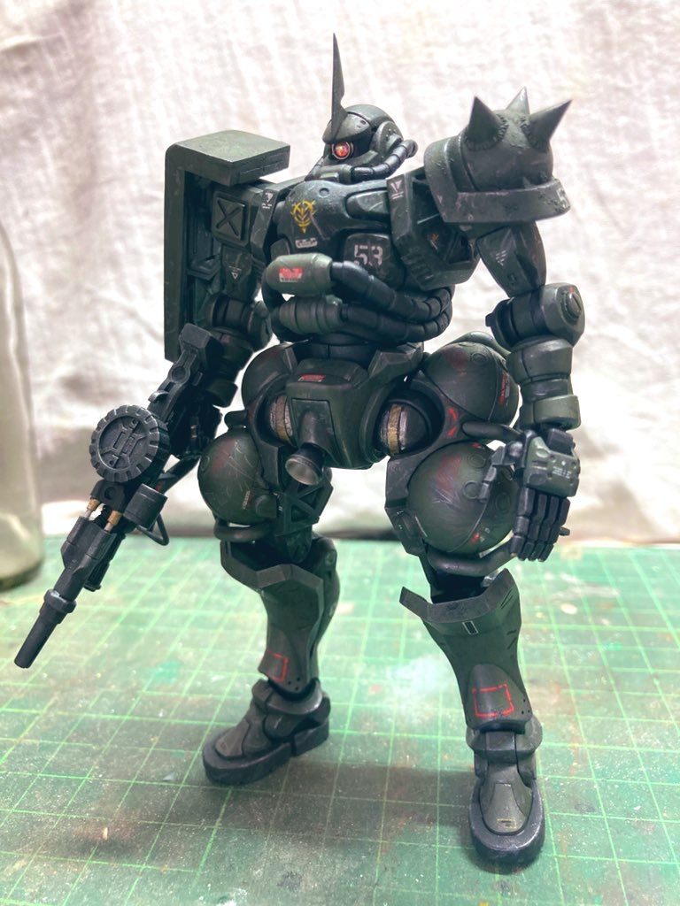 ザク（GQ版）–2枚目/制作者：Tiger