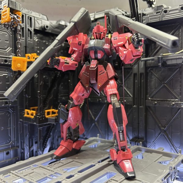 シャア専用百式完成しました。