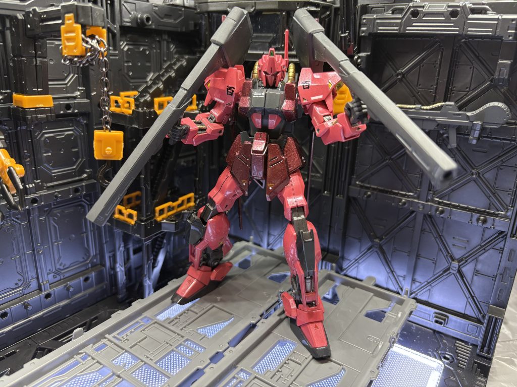 百式なんで100均ディスプレイで撮影してます