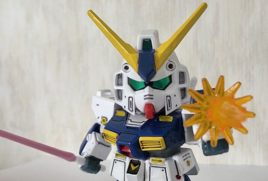 ガトリング砲にエフェクトパーツを付けて連射!!