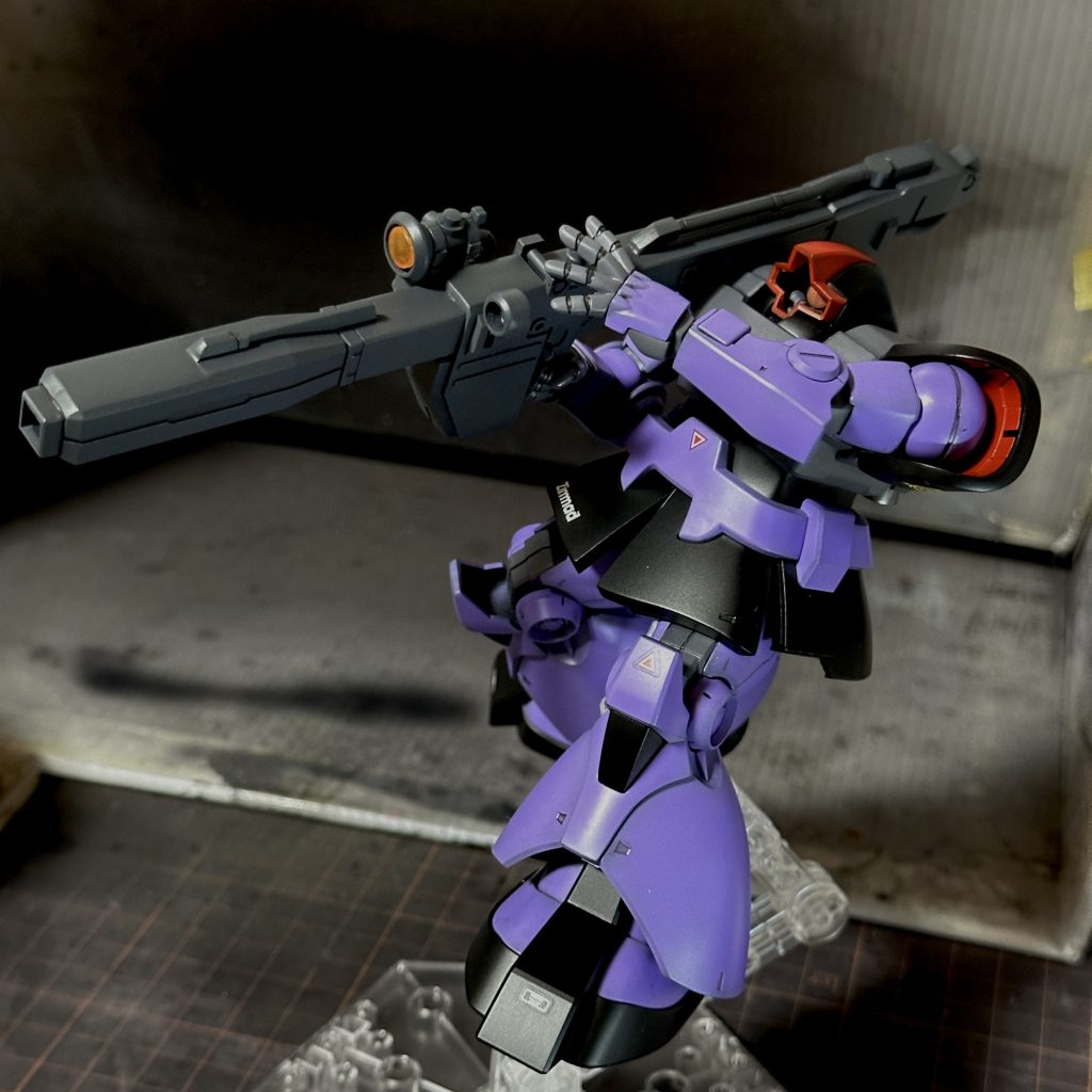 3機揃えられないバーニアがデカいスカートもデカいビームバズーカ持たせたい上記の理由でリックドムにしました笑