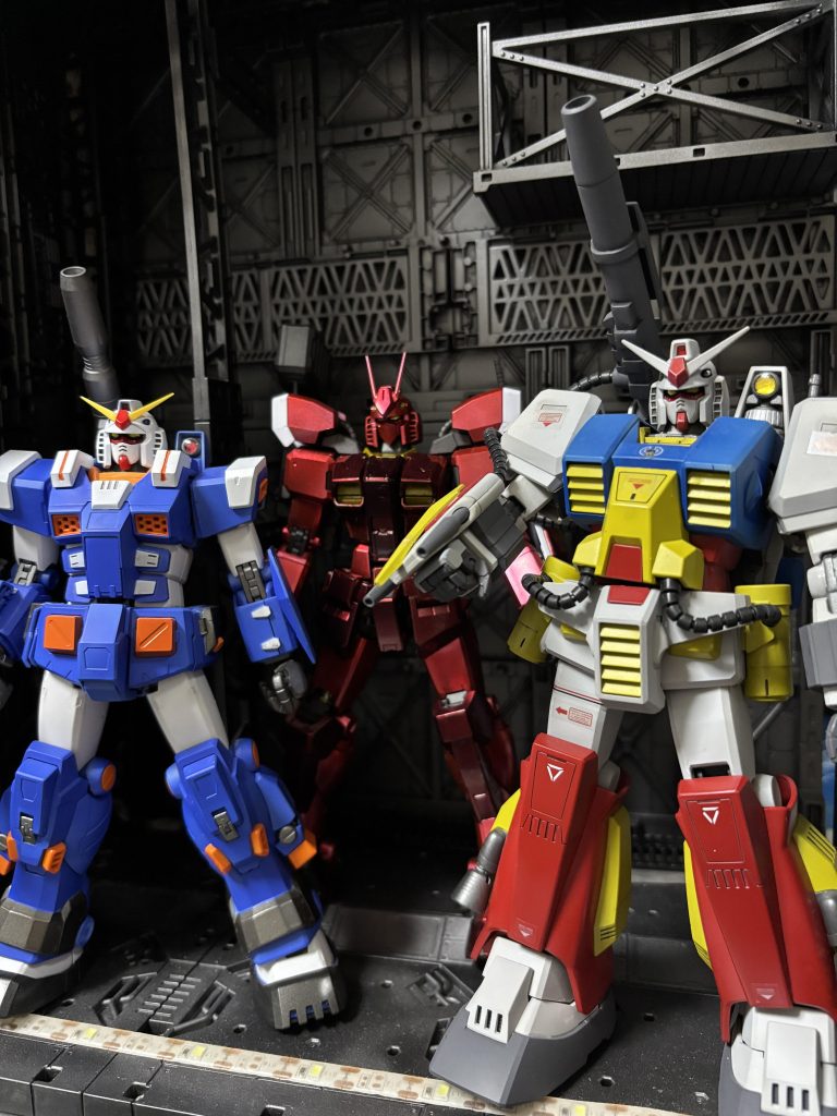 Ⅰ.Ⅱ.Ⅲと揃いました🌟やっぱりプラモ狂四郎　大好きです‼️