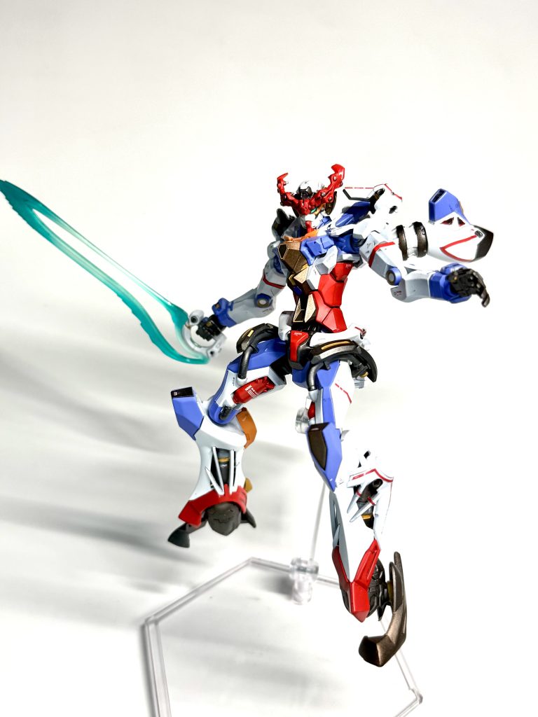 ビーム部はグラデーションに。