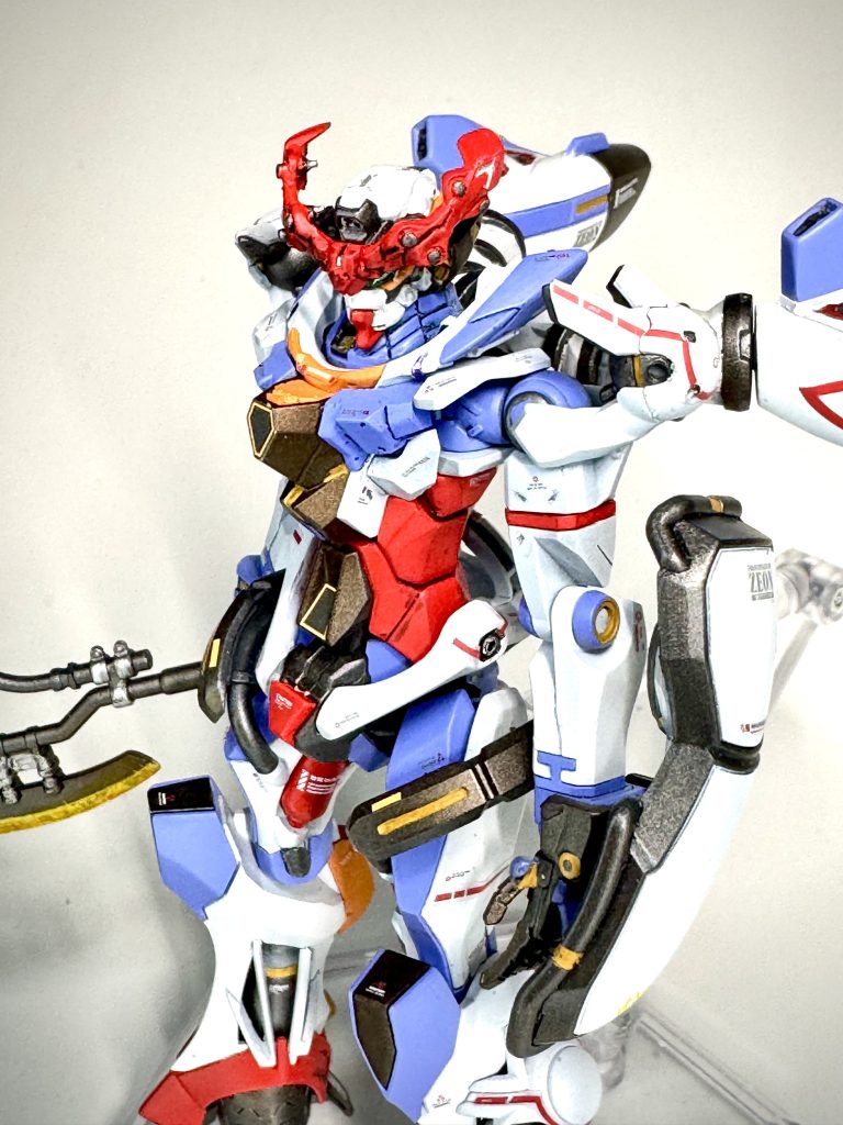 バックパックにキットに無いけど設定にあるディテールと塗り分けを追加