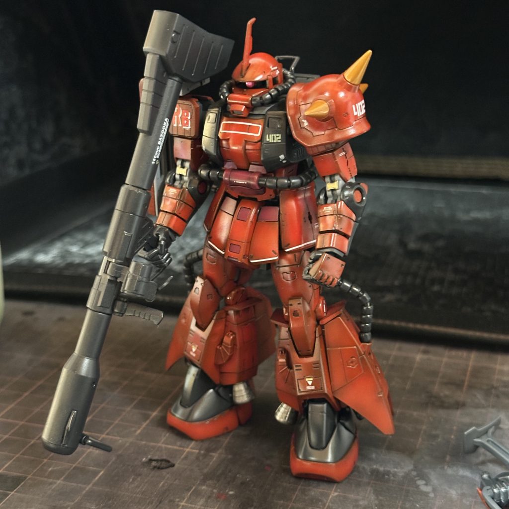 絶妙に素立ちがきまらないのは、きっと技術の問題。