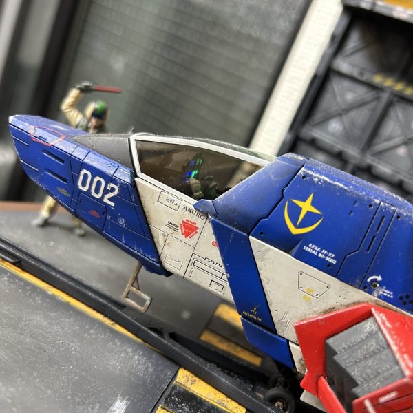 U.C.HARD GRAPH 1/35 地球連邦軍 多目的軽戦闘機 FF-X7 コア