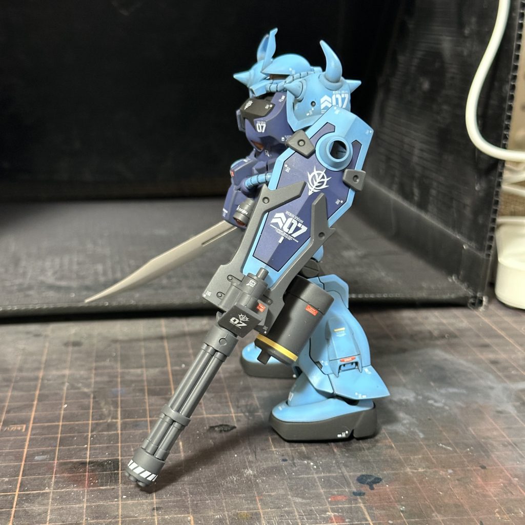 HGUC グフカスタム–2枚目/制作者：蒲焼3太郎