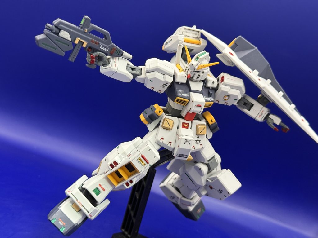 そして恒例のSEED撃ちポーズ！