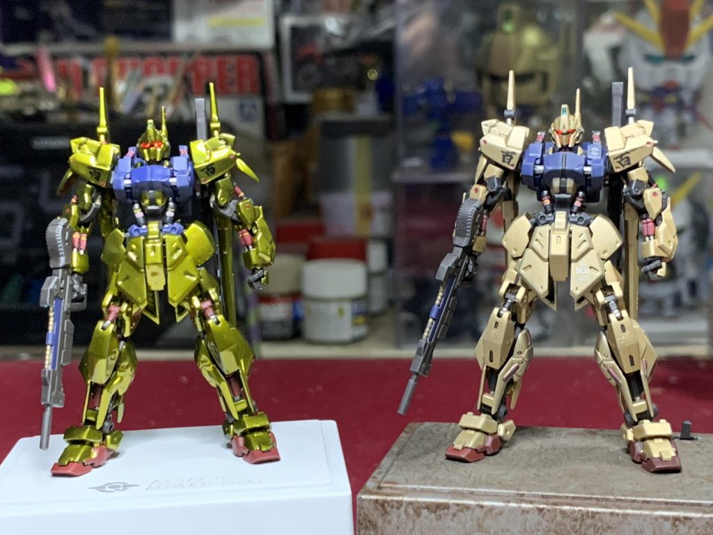 1号機と比較。世界線の違う2機って感じでどっちもいい感じ。