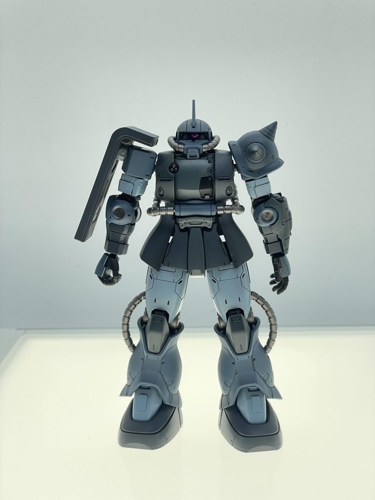 塗装完了後の組み立て直後の写真です。