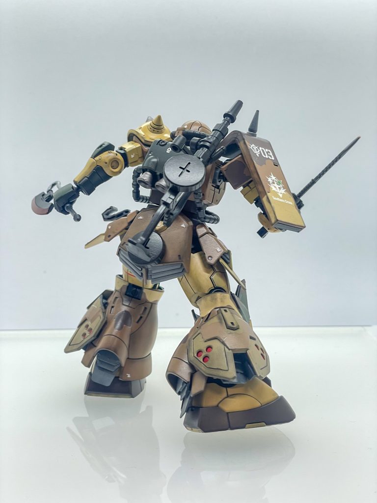 地上専用に、砂漠迷彩がいい感じです