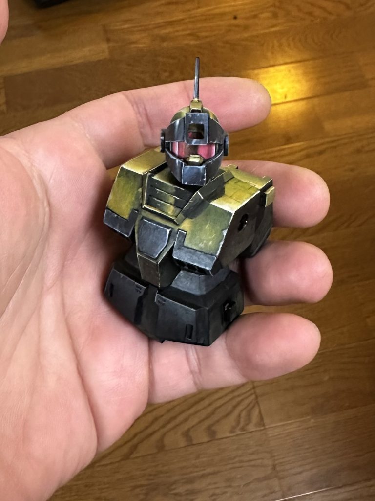 頭部にハイライトを入れたら、カッコ良くなってテンション上がりました⤴️