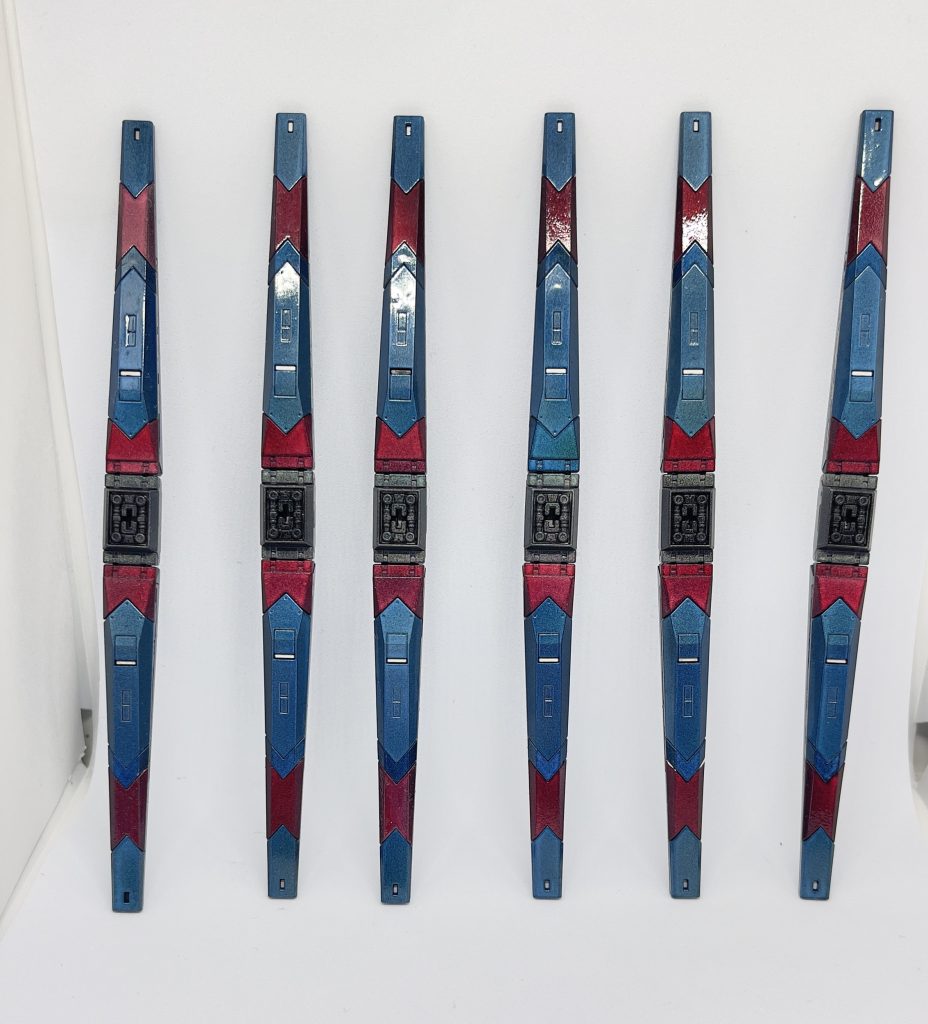 フィン・ファンネルです。塗り分けをミスってる部分があります( ̄▽ ̄;)