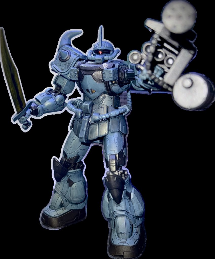 復讐のレクイエム　グフカスタム　HG ルショーン機　ソラリ機　ミキシング–8枚目/制作者：hk-ken2