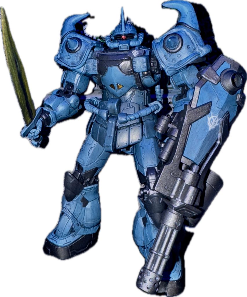 復讐のレクイエム　グフカスタム　HG ルショーン機　ソラリ機　ミキシング–6枚目/制作者：hk-ken2