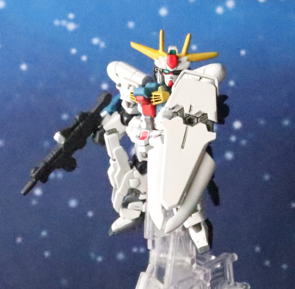 シールドから拡散メガ粒子砲発射状態。