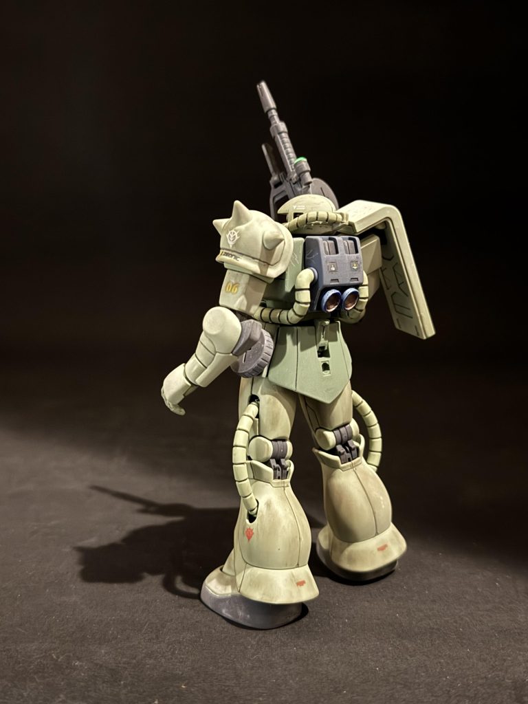 筋彫りを初挑戦したキットでした　難しすぎる😢